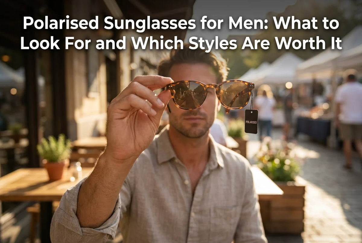 Professional header image for list-based article: Polarised Sunglasses for Men: What to Look For and Which ...