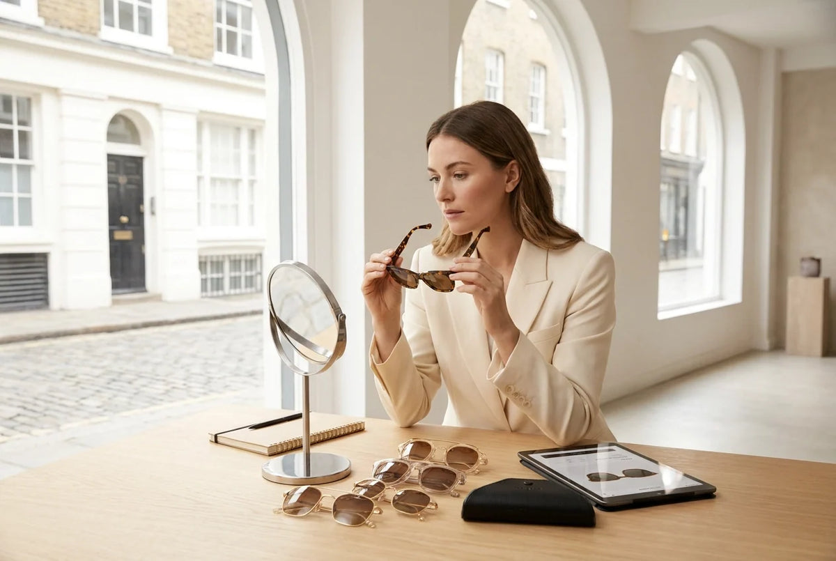 Professional header image for list-based article: Designer Sunglasses for Women in the UK: 8 Things to Know...